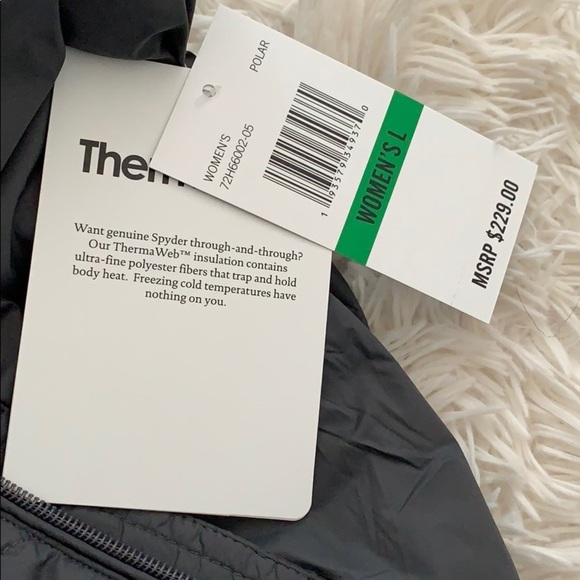 spyder boundless quilted long jacket - Picture 13 of 13